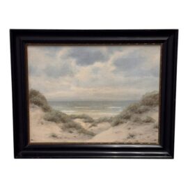 Oil on Canvas Coastal Landscape