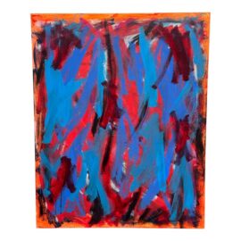 John Fooks Abstract Acrylic on Canvas Painting