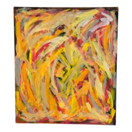 John Fooks Abstract Acrylic on Canvas Painting