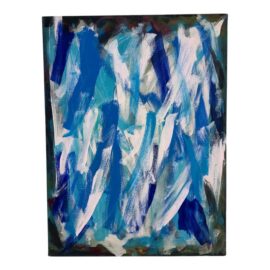 John Fooks Abstract on Canvas Painting