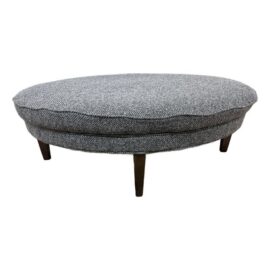 Mitchell Gold & Bob William Terence Ottoman. Estimated Cost: $1,200