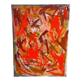 David Wong “Brad” Abstract Acrylic on Canvas