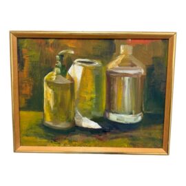 Framed Still Life Painting