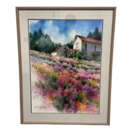 Melinda Cowdry "Oregon House" Watercolor