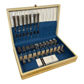 Wallace Citation Stainless Steel Mid 20th Century Flatware, Set of Forty Three