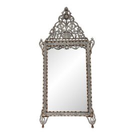 Syrian Mother of Pearl Inlay Leaning Mirror