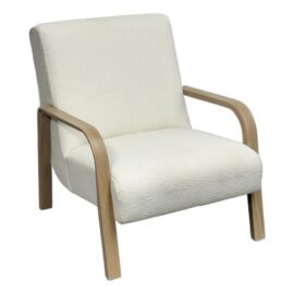 NEW Bespoke Felix Bouclé Side Chair. Original Price: $2,625