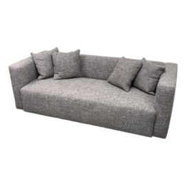 NEW Bespoke Breuer Linen Sofa. Original Price: $4,575