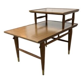 Two-Tier Side Table, Mid 20th Century