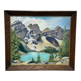 E. Loper Framed Acrylic on Board of Landscape