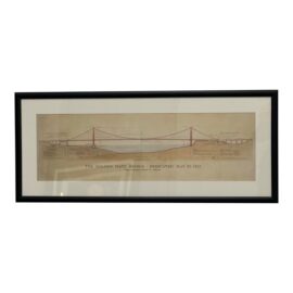 Craig S. Holmes Golden Gate Bridge Architectural Print