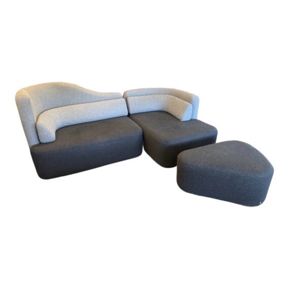 BoConcept Ottawa Modular Sofa + Ottoman. Original Price: $7,000