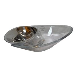 Nambe Butterfly Serving Bowl Dip Set