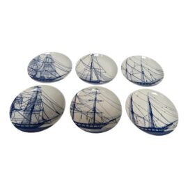Caskata Rigging Small Plates, Set of Six