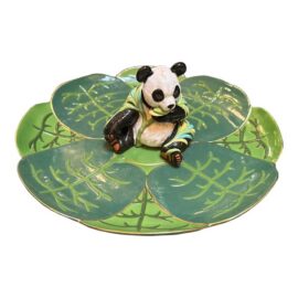 Lynn Chase Designs Panda Party Ceramic Plate