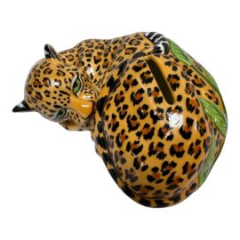 Lynn Chase Designs Jungle Party Collection Jaguar Money Bank