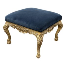 Louis XV Style Giltwood Footstool/Ottoman
