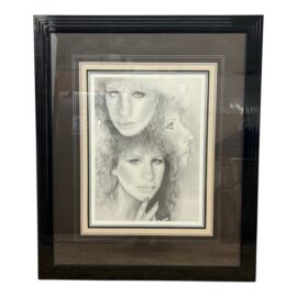 Moore Artist Proof Barbara Streisand Portrait, Signed