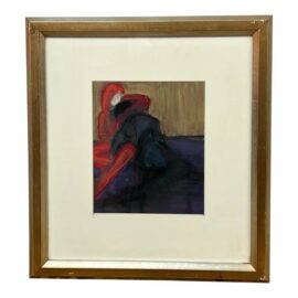 Nancy Willis Two Spies in Red Painting