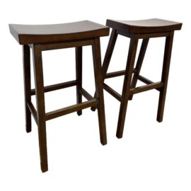 Pottery Barn Tibetan Bar Stools, Pair. Original Price: $240