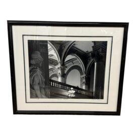 Robert Morris Capital Arches Indianapolis, Indiana B/W Limited Photography, Certificate