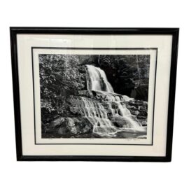 Robert Morris Laurel Falls in Smokey Mountain National Park, Tennessee Limited Photograph, Certificate