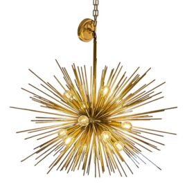 Mid Century Style Sea Urchin Pendant
