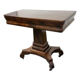 Victorian Regency Style Lift-Top Game Table
