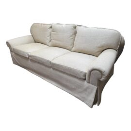 Brunschwig & Fils Cavendish Loose Back Sofa. Original Price: $8,600