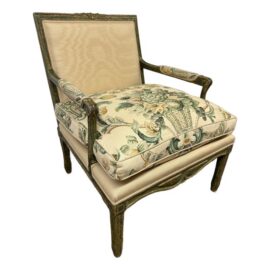 Minton-Spindell Louis XVI Style Fauteuil Chair