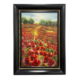 Watkins for Prestige Arts Tuscan Poppies Artwork, Certificate