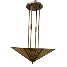 Fredrick Ramond Arts & Craftsman Style Pendant. Estimated Cost: $1,900
