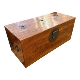 Ming Wood Storage Chest + Interior Drawers
