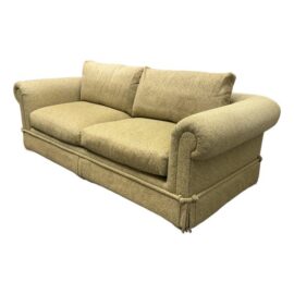 Bespoke Salon Rolled Arm Sofa. Original Price: $9,100
