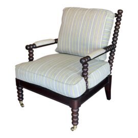 Hickory Chair for Ruby Livingdesign Spool Chair. Estimated Price: $3,400