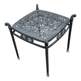 Hanamint Tuscany Outdoor Cast End Table. Estimated Price: $600
