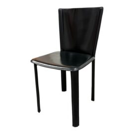 Giovanna Modonutti for Design Within Reach Allegro Chair Leather Side Chair. Original Price: $500