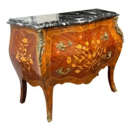 Louis XV Style French Bombe Commode. Estimate Price: $7,430