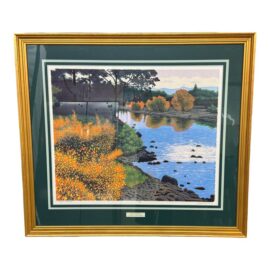Gordon Mortensen Tonto Creek II Woodblock Print, Signed