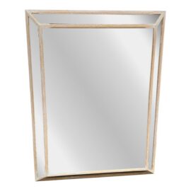 Serena & Lily Birch Wood Shadow Box Wall Mirror