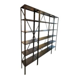 Industrial Metal Shelving Unit