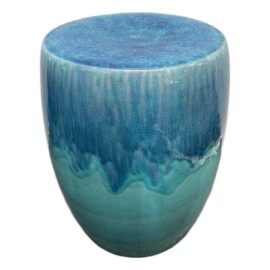 Ombre Ceramic Garden Stool