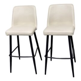 Moe's Home Collection Emelia Contemporary Bar Stools, Pair. Original Price: $820