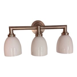 Chapman & Myers for Visual Comfort Wilton Triple Bath Light. Original Price: $850