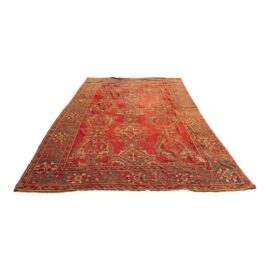 9ft 2in X 14ft 2in Turkish Oushak Antique Area Rug
