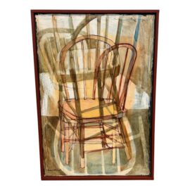 Robert McClay "Chair" Original Artwork, Framed
