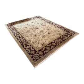 7ft 10in x 9ft 11in Hand Knotted Area Rug, New Zeland