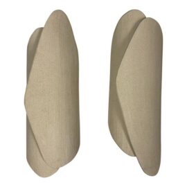 Olivia Cognet Ivory Palm Sconces, Pair. Original Price: $6,500