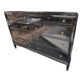 Arhaus Lenox Collection Chest of Drawers, Black
