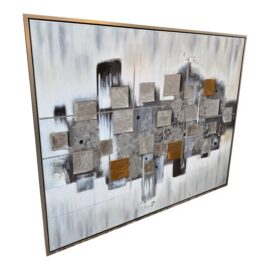 Patrick St. Germain Ordered Chaos Original Mixed Media Artwork, Signed. Original Price: $4,800